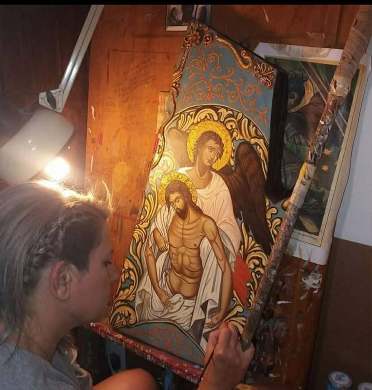 Εργαστήρι Αγιογραφίας στη Μυτιλήνη