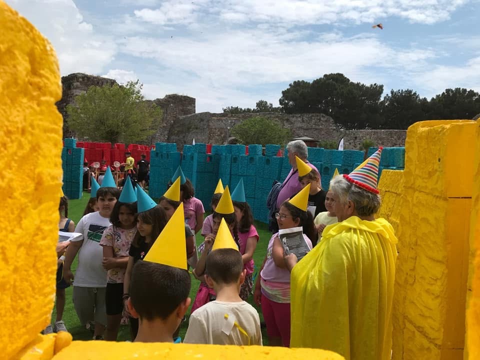Εκπαιδευτικό πρόγραμμα Ανακατασκευάζοντας το Κάστρο της Μυτιλήνης